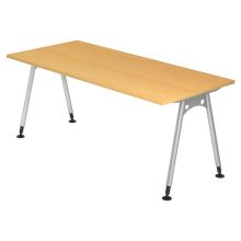 ATOS 19 S | Schreibtisch - Buche 180 x 80 höhenverstellbar