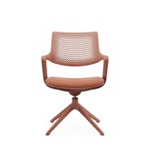 FLEX CHAIR V - Besucherstuhl Konferenzstuhl Braun