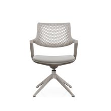 FLEX CHAIR V - Besucherstuhl Konferenzstuhl Taupe