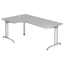 BELA 82 S | Schreibtisch - Grau 200 x 120