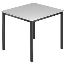 DORAN DQ08 D - Grau 80 x 80 mit Vierkant-Rohr/Schwarz