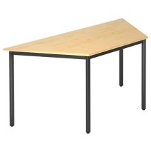 DORAN DRTR D - Ahorn 160 x 69 mit Rund-Rohr/Schwarz