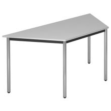 DORAN DRTR C - Grau 160 x 69 mit Rund-Rohr/Chrom