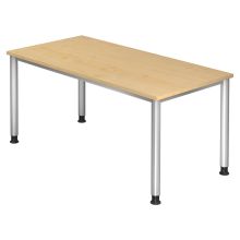 HILO 16 S | Schreibtisch - Ahorn 160 x 80 höhenverstellbar