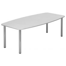 KARAT 22 C - Karat Weiß 220 x 103 mit Chromfuß