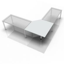 HT12 - Trapezplatte 120x120 Grau