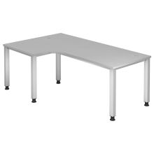 QUEO 82 S | Schreibtisch - Grau 200 x 120 höhenverstellbar