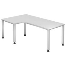 QUEO 82 S | Schreibtisch - Weiß 200 x 120 höhenverstellbar