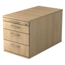 SIGNA TC30 BM - Rollcontainer Eiche Bogengriff Metall