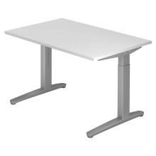XTRA XB 12 SS | Schreibtisch - Weiß 120 x 80 höhenverstellbar