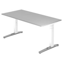 XTRA XB 16 WC | Schreibtisch - Grau 160 x 80 höhenverstellbar