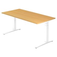 XTRA XB 16 WW | Schreibtisch - Buche 160 x 80 höhenverstellbar
