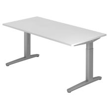 XTRA XB 16 SS | Schreibtisch - Weiß 160 x 80 höhenverstellbar