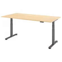 XDSM 2E G | Schreibtisch - Ahorn 200 x 100 elektrisch höhenverstellbar