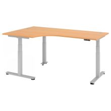 XDSM 82 S | Schreibtisch - Buche 200 x 120 elektrisch höhenverstellbar