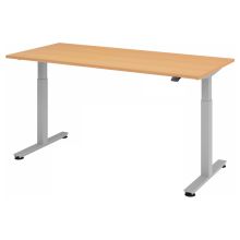 XMST 19 S | Schreibtisch - Buche 180 x 80 elektrisch höhenverstellbar