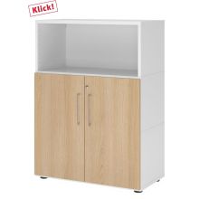 FlexWall | 3 OH | Türen + Korpus | mit Stellfüßen