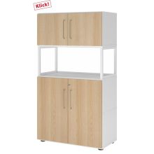 FlexWall | 4 OH | 2 x Türen + Rahmen | mit Stellfüßen